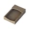 Dacasso Protacini Breeze Beige Italian Patent Leather 4 x 6 Memo Holder A6309 - alternate 3